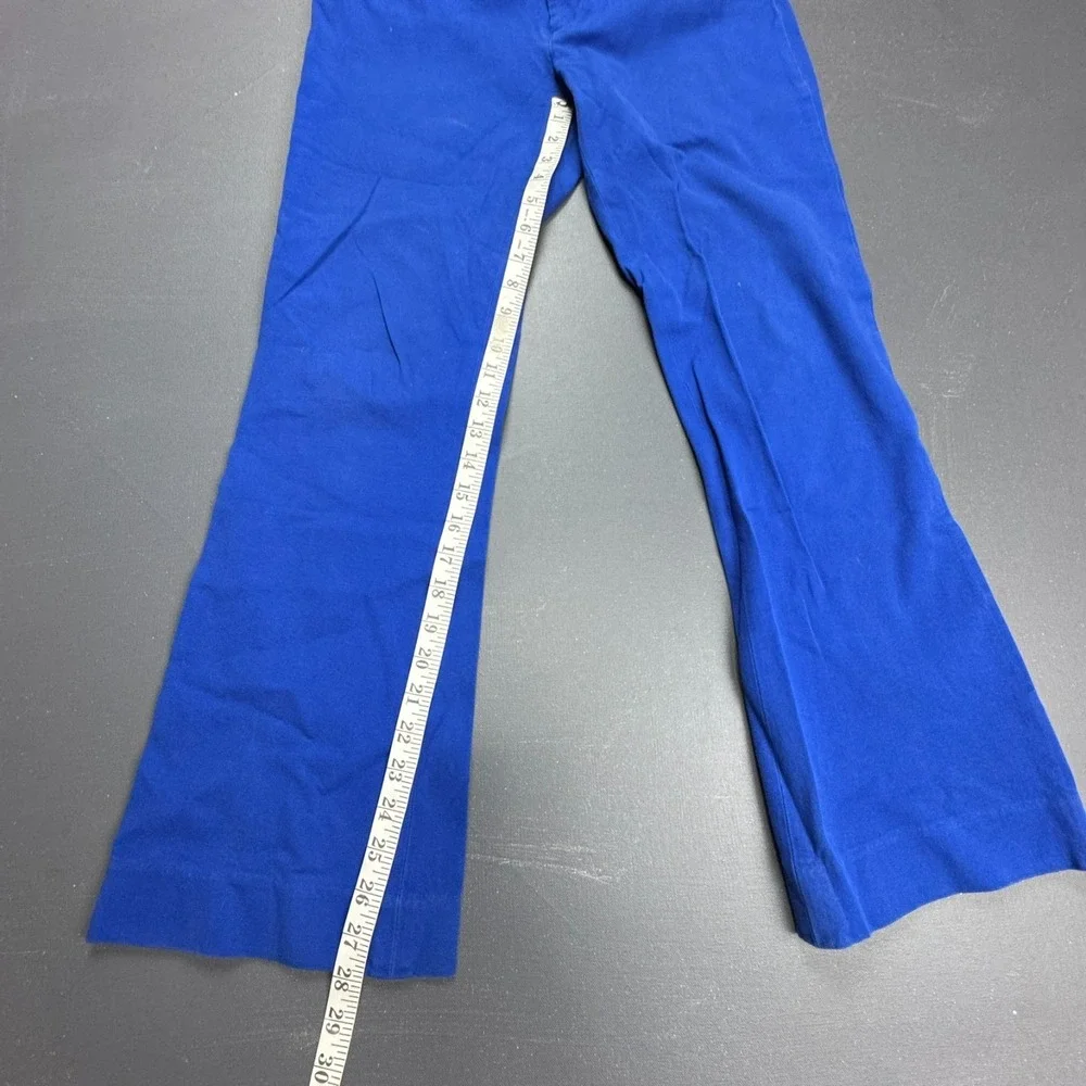 GAP Modern Boot Pants Women's Size 4 Blue Two-Way Stretch Flare Trouser Business - Picture 5 of 13